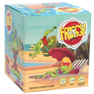 Настольная игра Froggy Pool Strateg 30352 (украинский язык)