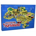 Настольная игра Путешествие по Украине (украинский язык) Strateg 30457