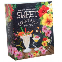 Набор масса для лепки для декора SWEET COCKTAILS (русский язык) Strateg 71848