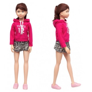 Кукла классическая, умеющая ходить 100 см, дизайн-2 SumSum sum950058