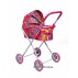 Прогулочная коляска для куклы «Lili» розовая Todsy 9320