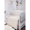 Постельный комплект Twins Premium Modern, 8 эл-тов Зайчики yellow P-101