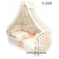Постельный комплект Twins comfort 7 элементов Жирафы C-024