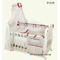 Постельный комплект Twins Premium 8 элементов Zigzag
