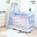 Постельный комплект Twins Standart (8 эл.) Пушистые мишки С-015