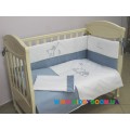 Постельный комплект Верес Sweet Dreams blue 3 элемента