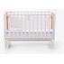 Детская кроватка Соня, белая с радугой Верес  ЛД-10