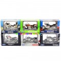 Мотоциклы коллекционные 1:18 6 видов Welly 19660-24PWD-Cross