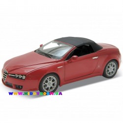 Машинка коллекционная 1:24 Alfa Romeo Spider Welly 22484H-W