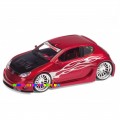 Машинка коллекционная 1:24 Peugeot 206 Tuning Welly 22486W