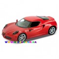 Машинка коллекционная 1:24 Alfa Romeo 4C Welly 24048W