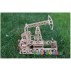 Механическая модель 3D Конструктор Нефтевышка Wood Trick ФР-00000148