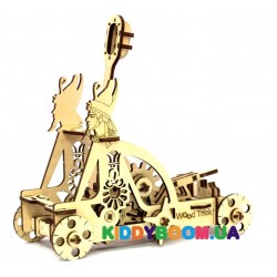 Механическая модель 3D Конструктор Катапульта Wood Trick ФР-00000021