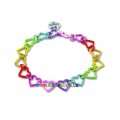 Браслет Радужные сердца CHARM IT PG E