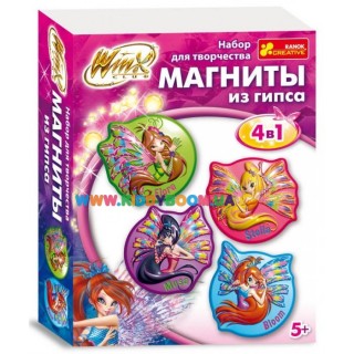 Гипс на магнитах Winx Флора, Стелла, Муза, Блум Creative 12159043Р