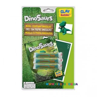 Набор для лепки CLAY Buddies базовый Динозавры – Тираннозавр Рекс 308271