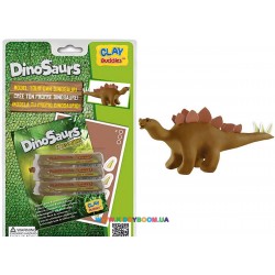 Набор для лепки CLAY Buddies базовый Динозавры - Стегозавр 309131