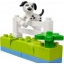 Зеленая коробка с кубиками Lego 4624
