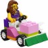 Розовая коробка с кубиками Lego 4625