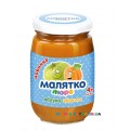 Пюре Малятко Яблоко-абрикос (с 4 мес.) 180 гр.