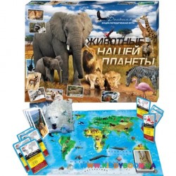 Энциклопедическая игра Животные нашей планеты 2 Danko Toys DT G29