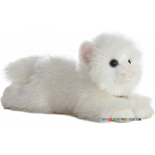 Мягкая игрушка Кошка ангорская белая 28 см Aurora 110639G