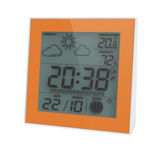 Цифровой термогигрометр с часами Стеклоприбор Т-06
