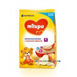 Каша молочная Milupa мультизлаковая со смесью фруктов (с 7 мес) 210 гр.