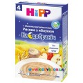 Молочная органическая каша «Рисовая с яблоками» «Спокойной ночи» (с 4 мес.) 250 гр Hipp