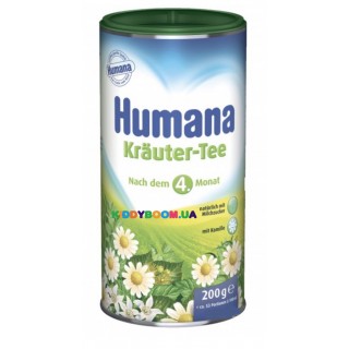 Чай Humana травяной сбор с ромашкой с 4-х меc. (200 г)