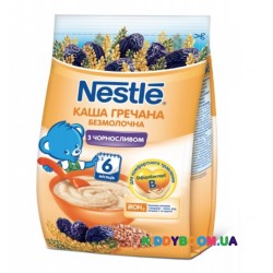Каша безмолочная Nestle гречневая с черносливом (с 6 мес.) 160 г., мягкая упаковка