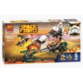 Конструктор Star wars cкоростной спидер Эзры 252 дет. Bela 10369