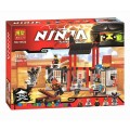 Конструктор Ninja "Побег из тюрьмы Криптариум" 241 дет. Bela 10522