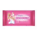  Влажные салфетки Discount с экстрактом Ромашки,  72 шт.