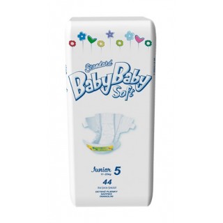 Подгузники BabyBaby Soft Стандарт Junior 5 (12-25 кг) 44 шт.