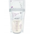 Пакети для зберігання молока 180 мл  Avent Philips SCF603/25