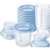 Набор из 10 контейнеров для хранения молока и пищи (SCF618/10) Avent (Philips)