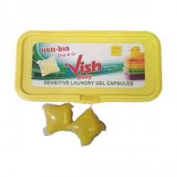 Гель для стирки в капсулах Vish Baby Laundry Gel Capsules12 шт. по 30гр