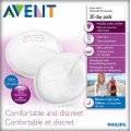 Лактационные вкладыши дневные Philips Avent, 30 шт. SCF254/30