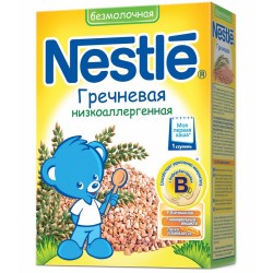 Каша безмолочная Nestle гречневая каша (с 4 мес.) 200гр.