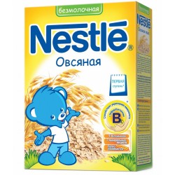 Каша безмолочная Nestle овсяная каша (с 5 мес.) 200гр