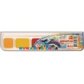 Краски акварельные медовые полусухие "Zoo" 6 цв. без кисти Луч 19С1248-08