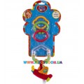 Погремушка-подвеска с кольцом и прорезывателем Самолетик BIBA TOYS 109PP