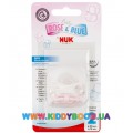 Пустышка для сна Baby Rose с кольцом Nuk 10735331