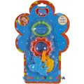 Погремушка-подвеска с кольцом и прорезывателем Пчелка BIBA TOYS 093PP