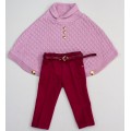  Комплект пончо, брюки  Baby Muz 461