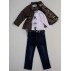  Комплект брюки, гольф, жакет Baby Muz 4106