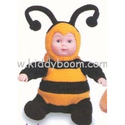 Кукла-пчелка, 23 см