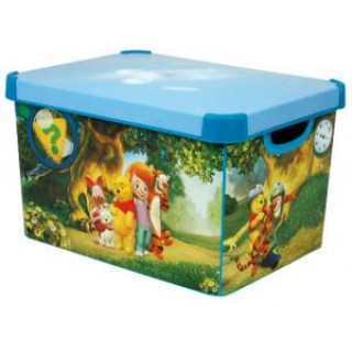 Ящик для игрушек Deco's Winnie (Curver 1127)
