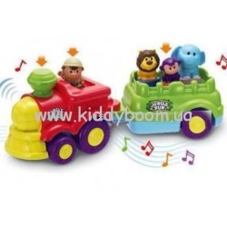 Развивающая игрушка Keenway Поезд музыкальные джунгли (31224)